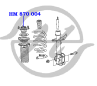 Опора стойки амортизатора передней подвески CR-V (RE3  RE4) 2007-