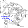 Сайлентблок нижнего рычага передней подвески  передний MAZDA 3 (BK) 2003-2008  MAZDA 5 (CR) 2005-20...