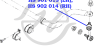 Тяга стабилизатора передней подвески  правая SORENTO (JC) 2004-