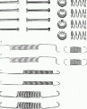 К-кт установочный задних колодок AUDI A2 [8Z0] (2000-2005)
