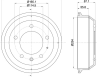 Автозапчасть/Тормозной барабан