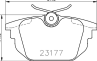 Колодки тормозные дисковые задние MDB1876 от компании MINTEX