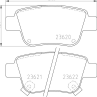 Колодки тормозные дисковые MDB2546 от фирмы MINTEX