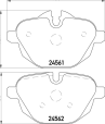 Колодки тормозные дисковые задние MDB2948 от компании MINTEX