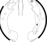 Барабанные тормозные колодки MFR535 от компании MINTEX