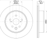 Диск тормозной LEXUS GS/IS III/RC перед./зад.