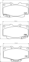 PAD KIT  DISC BRAKE