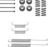 Монтажный комплект тормозных колодок