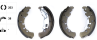 Барабанные тормозные колодки 91065300 от фирмы TEXTAR