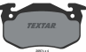 Колодки тормозные дисковые задние 2097401 от фирмы TEXTAR