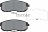 Колодки тормозные дисковые передние 2156203 от фирмы TEXTAR