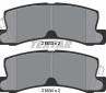 Колодки тормозные дисковые задние 2183301 от компании TEXTAR
