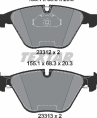 Колодки тормозные дисковые передние 2331211 от фирмы TEXTAR