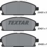 Колодки тормозные дисковые передние 2342001 от производителя TEXTAR