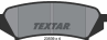 Колодки тормозные дисковые задние 2353902 от компании TEXTAR