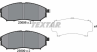 Колодки тормозные дисковые передние 2369801 от фирмы TEXTAR