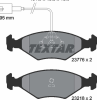 Колодки тормозные дисковые Fiat Palio -00  Siena 9