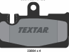 Колодки тормозные дисковые задние 2380401 от фирмы TEXTAR