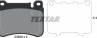 Колодки тормозные дисковые передние 2394501 от компании TEXTAR
