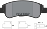 Колодки тормозные дисковые передние 2410101 от компании TEXTAR