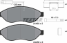 Колодки тормозные дисковые передние 2446902 от производителя TEXTAR