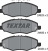 Колодки тормозные дисковые передние 2452301 от компании TEXTAR
