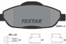Колодки тормозные дисковые передние 2466001 от фирмы TEXTAR
