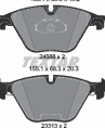 Колодки тормозные дисковые передние 2468801 от фирмы TEXTAR