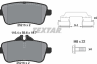 Колодки тормозные дисковые задние 2521501 от компании TEXTAR