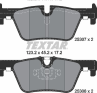Колодки тормозные дисковые задние 2530701 от компании TEXTAR