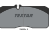 Колодки тормозные дисковые 2905503 от компании TEXTAR