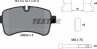 Колодки тормозные дисковые задние 2923201 от фирмы TEXTAR