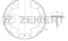 Барабанные тормозные колодки задние BK4109 от фирмы Zekkert