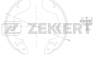 Барабанные тормозные колодки задние BK4112 от производителя Zekkert