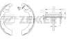 Барабанные тормозные колодки задние BK4152 от производителя Zekkert
