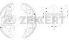 Барабанные тормозные колодки задние BK4159 от компании Zekkert