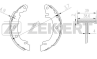 Барабанные тормозные колодки задние BK4163 от компании Zekkert