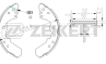 Барабанные тормозные колодки задние BK4165 от фирмы Zekkert