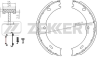 Барабанные тормозные колодки задние BK4166 от производителя Zekkert