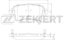 Колодки торм. диск. зад Nissan Interstar (X70) 02-, Opel Movano 98-, Renault Master II 98-