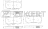 Колодки торм. диск. перед Hummer H3 05-
