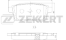Колодки торм. диск. зад Mazda CX-7 (ER) 06-, CX-9 (TB) 07-