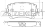 Колодки торм. диск. зад Audi A4 II, III 03-, A6 II, III 02-, VW Multivan V 03-, Transporter V 03-