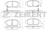 Колодки торм. диск. перед Toyota Platz (P10) 99-, Probox (P50) 02-, Vios (P40) 02-, Yaris (P10) 99-