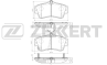 Колодки тормозные дисковые передние BS1279 от производителя Zekkert