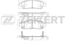 Колодки тормозные дисковые задние BS1867 от производителя Zekkert
