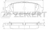 Колодки торм. диск. зад Toyota Chaser (_X10_) 96-, Cresta (X10_) 96-, Mark II (X100) 96-