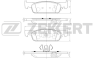 Колодки торм. диск. перед Dacia Logan II 12-, Sandero 12-, Renault Clio IV 12-