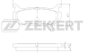 Колодки торм. диск. зад Mazda 626 IV 91-, 626 V 97-, MX-6 II 92-, Xedos 6 (CA) 92-