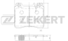 Колодки тормозные дисковые передние BS2071 от компании Zekkert